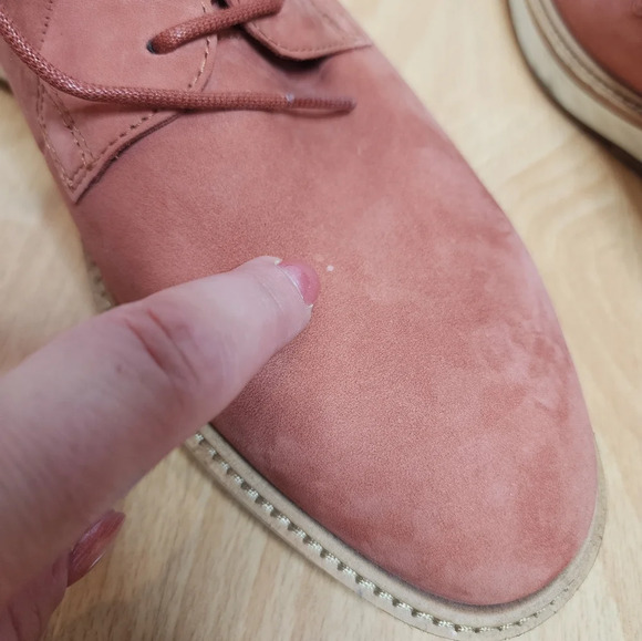 Ecco St 1 Hybrid Derby Oxford Suede Cayenne Pink Shoes EU 42 main image 4